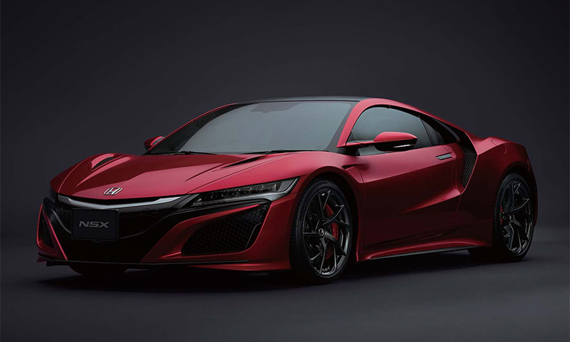 新聞見開き 本田技研工業「NSX」